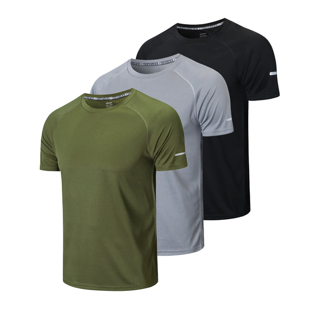 Camisetas esportivas - KIT com 3