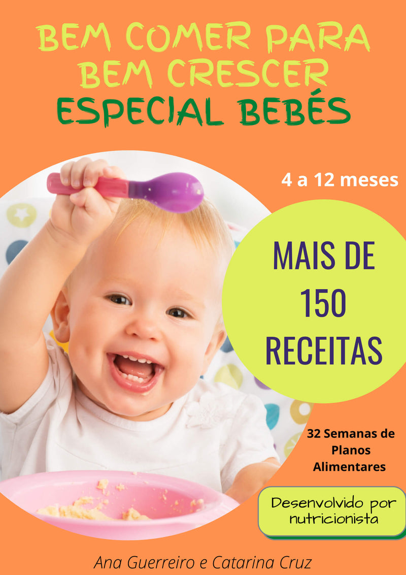 E-BOOK 150 RECEITAS PARA BEBÊS