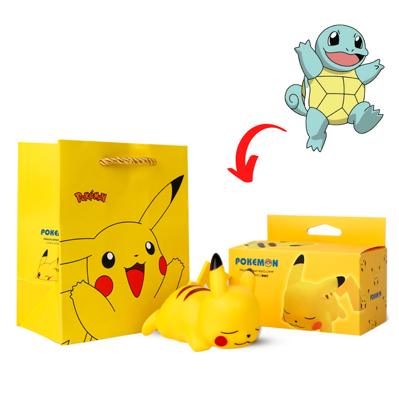 LUMINARIA POKEMON - Pikachu e Squirtle