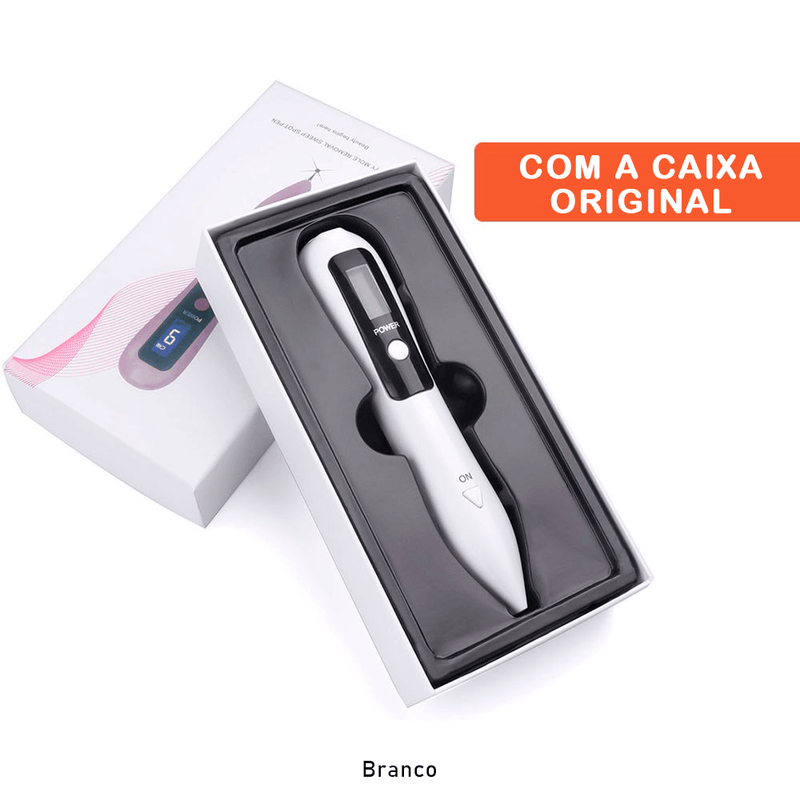 CANETA LASER (REMOVEDORA DE MANCHAS E VERRUGAS) - Loja Tudo Aqui